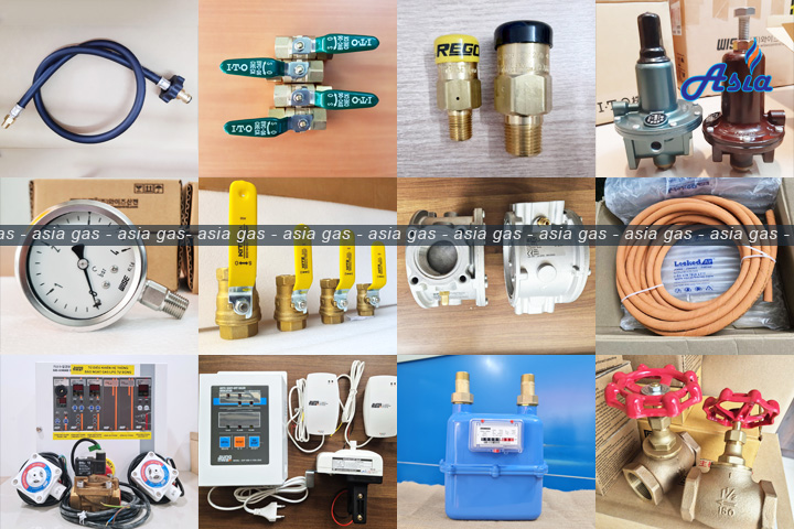 Vật tư hệ thống gas