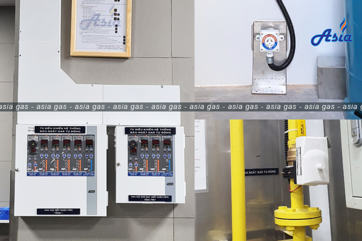 vật tư hệ thống báo ngắt gas