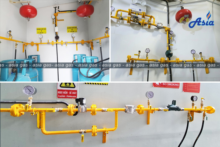 Vật tư thiết bị gas kho gas