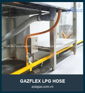 Dây gas cao áp Gazflex Ấn Độ