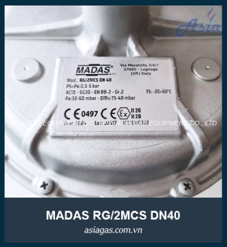 VAN ĐIỀU ÁP MADAS RG/2MCS DN40