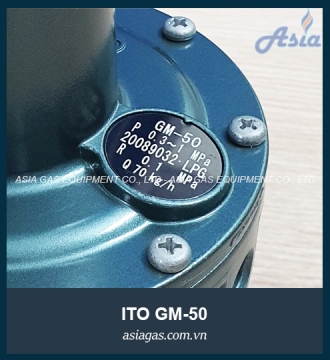 Van điều áp gas cấp 1 ITO GM-50 70kg/h