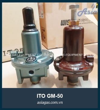 Van điều áp gas cấp 1 ITO GM-50 70kg/h