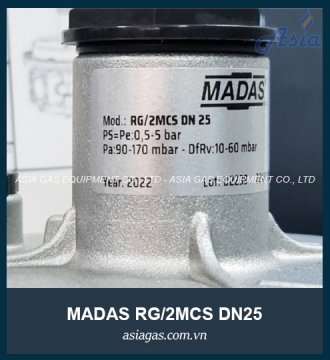 VAN ĐIỀU ÁP MADAS RG/2MCS DN25