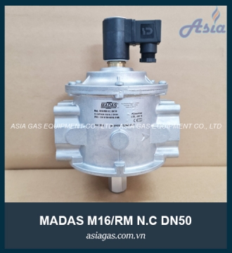VAN ĐIỆN TỪ GAS MADAS M16/RM NC DN50
