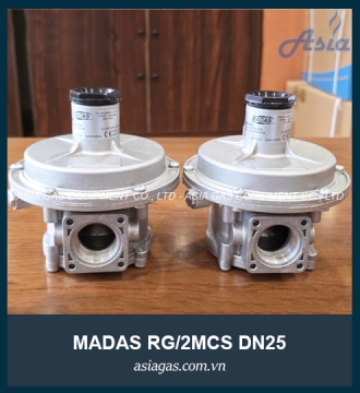 VAN ĐIỀU ÁP MADAS RG/2MCS DN25 30-60 MBAR