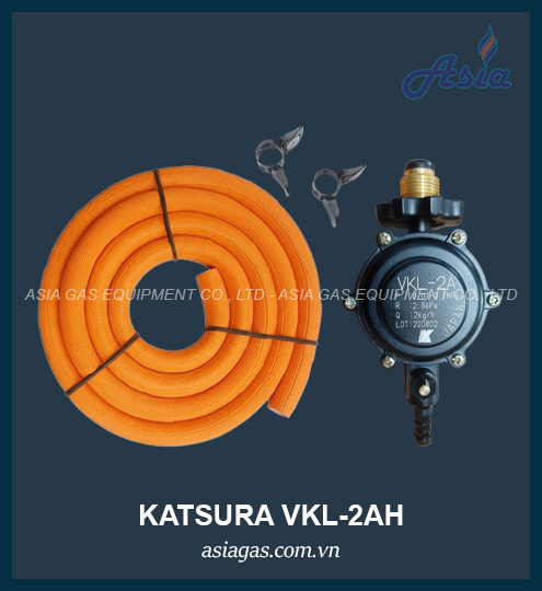 Bộ van điều áp và dây gas VKL-2AH