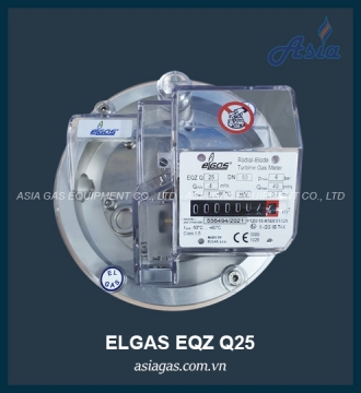 Đồng hồ lưu lượng gas EQZ Q25 Elgas