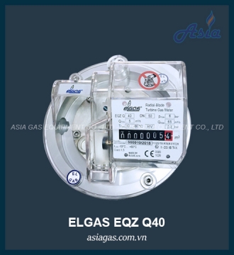 Đồng hồ lưu lượng gas EQZ Q40 Elgas