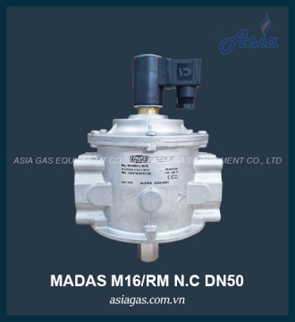 VAN ĐIỆN TỪ GAS MADAS M16/RM NC DN50