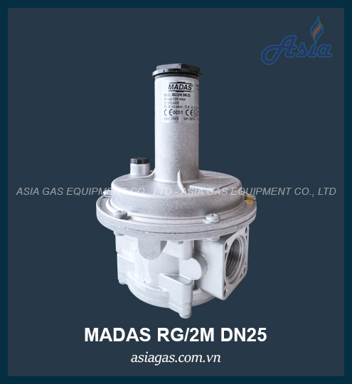 VAN ĐIỀU ÁP MADAS RG/2M DN25